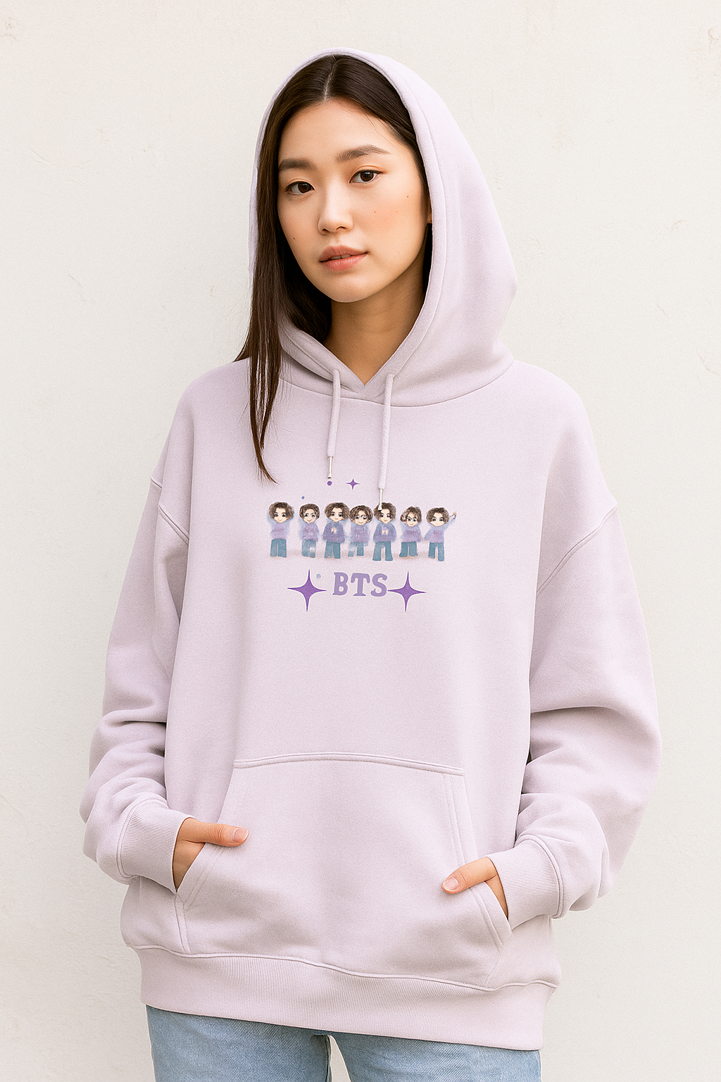 BTS Unisex Oversized Hoodie